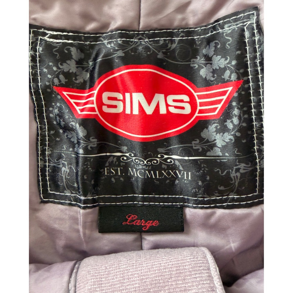 Sims Womens Cargo Snow Pants White Insulated Ski Snowboard Trousers Large - Picture 4 of 9